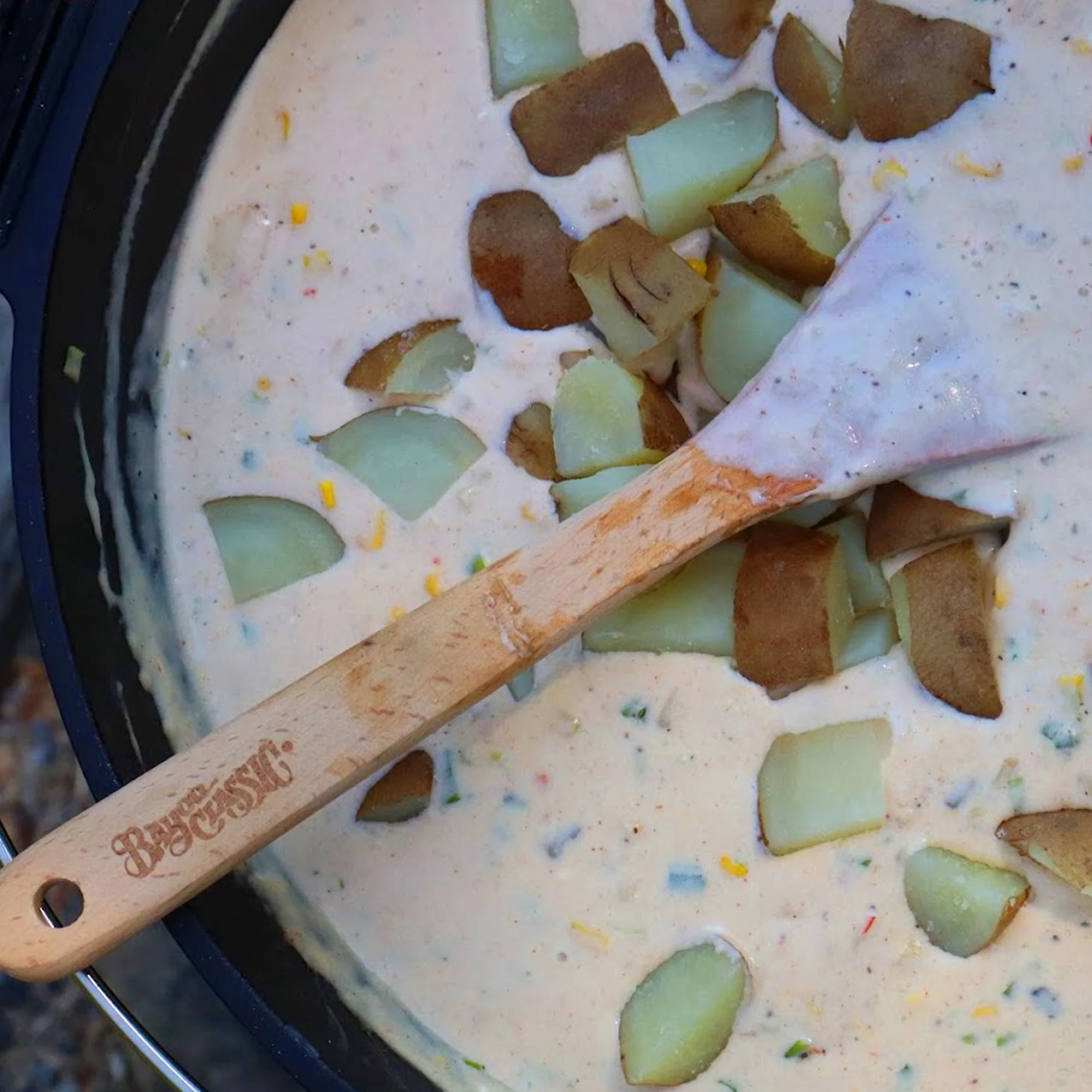 Beech Wood Roux Spoon - Image 5
