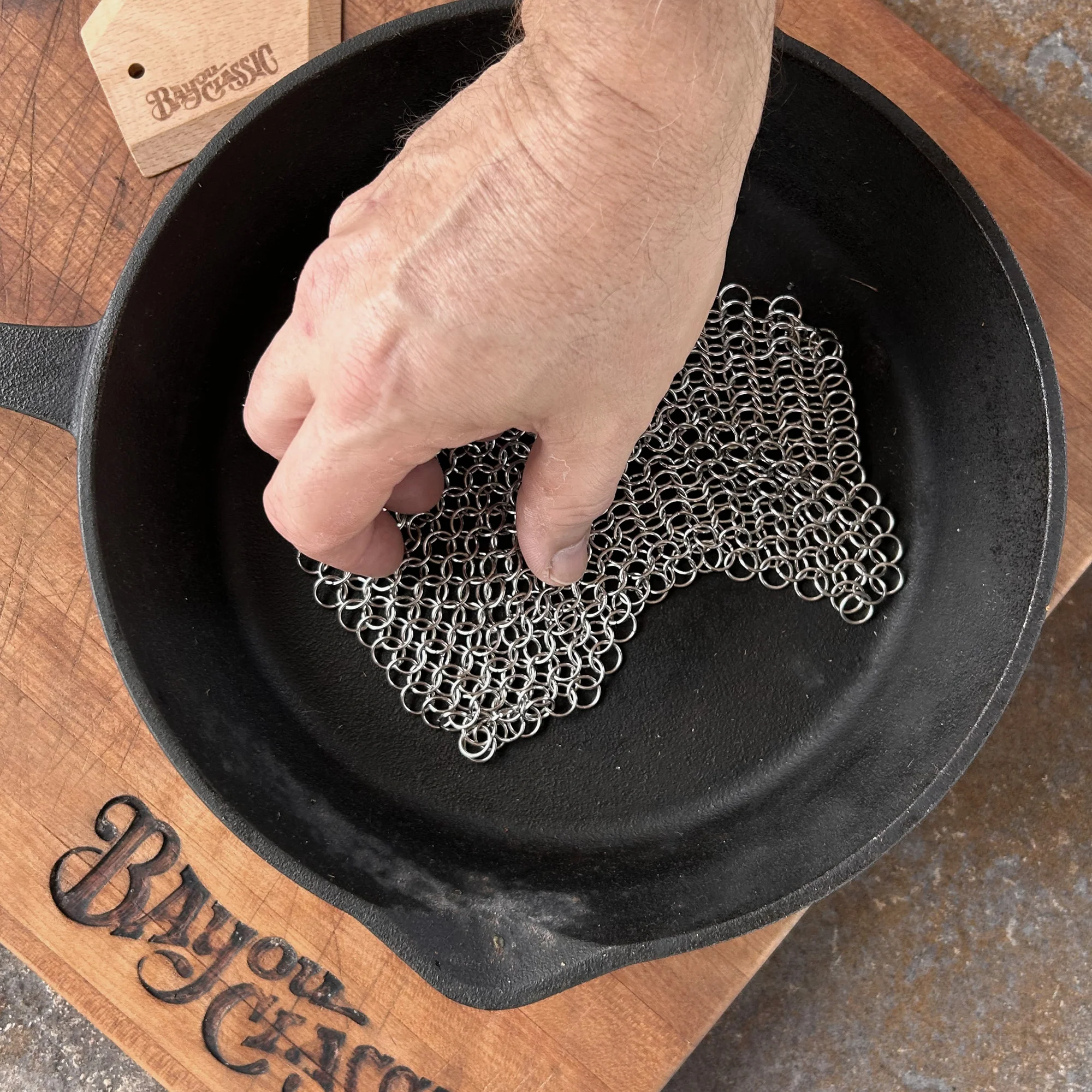 2-pc. Cast Iron Cleaning Kit - Image 3