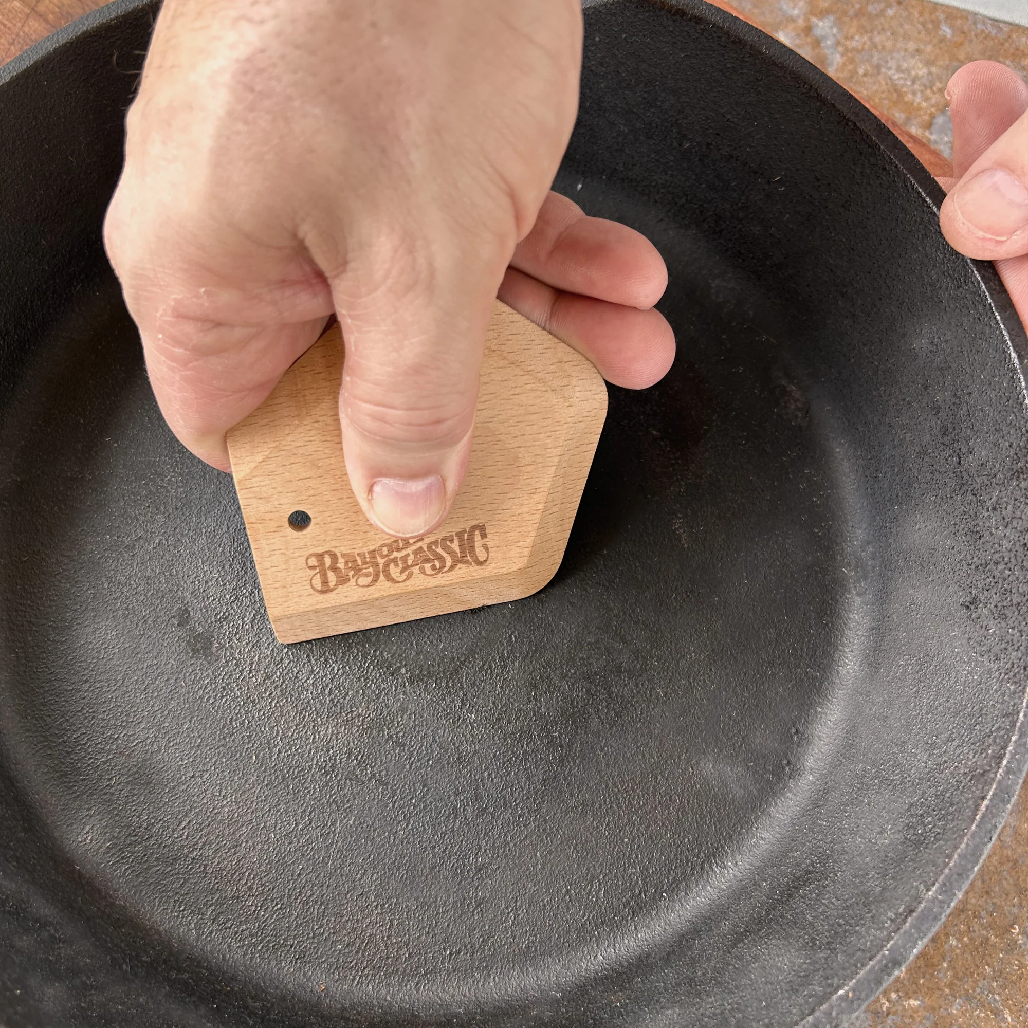 2-pc. Cast Iron Cleaning Kit - Image 4