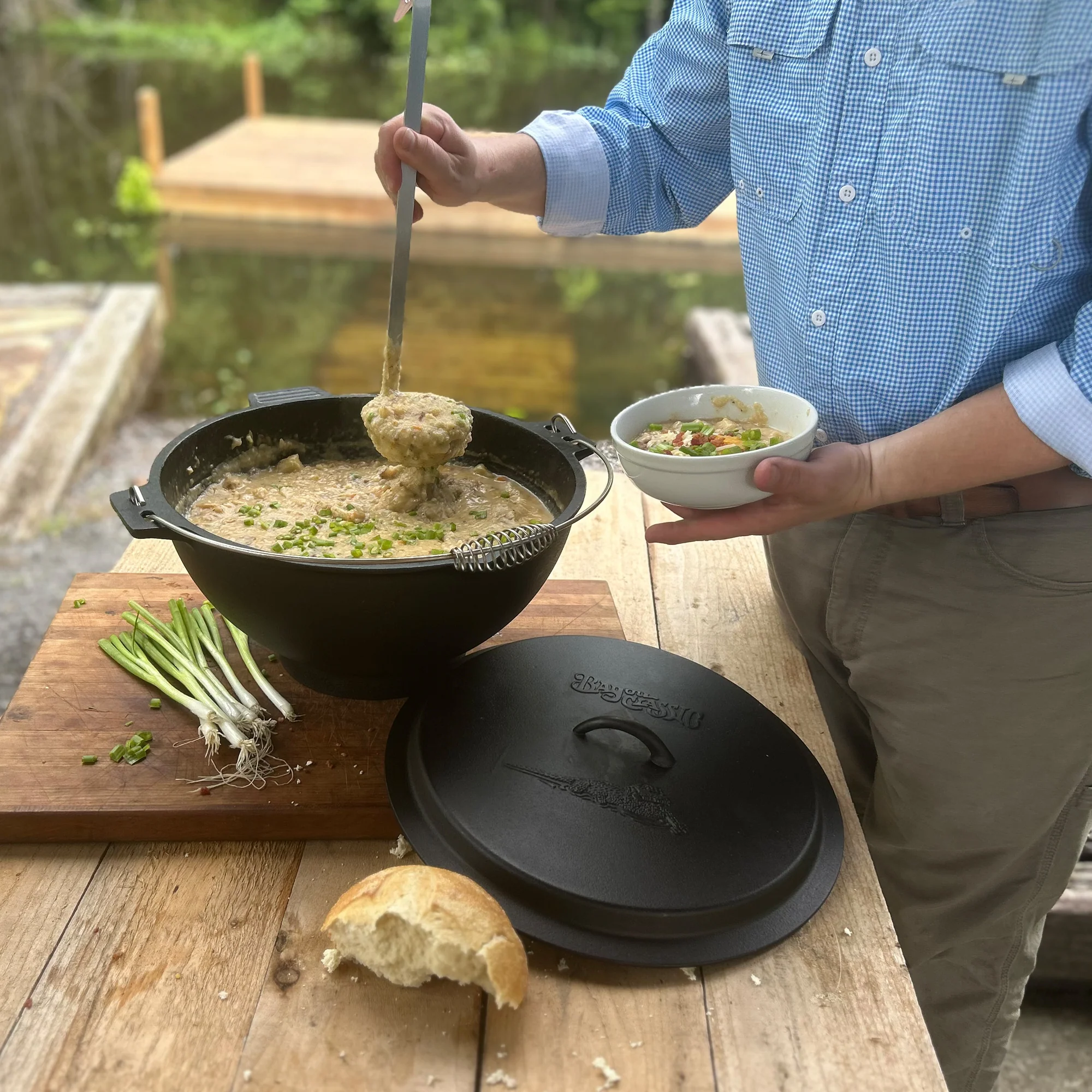 Aluminum Bayou® Camp Ladle - Image 3