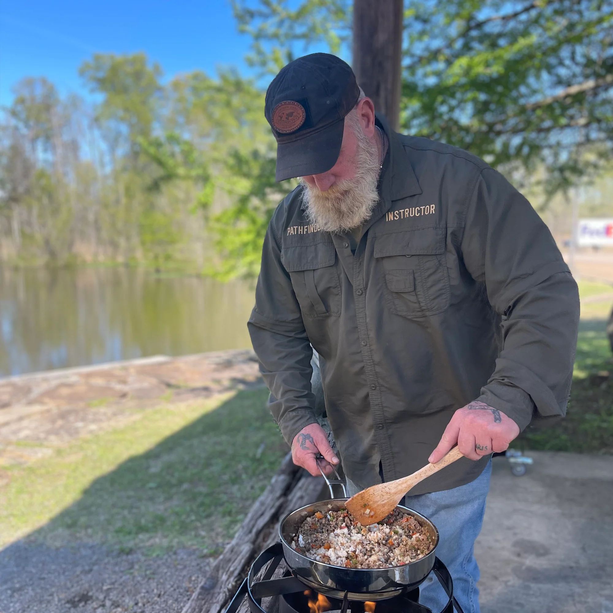 Stainless Camp Skillet and Lid - Image 4